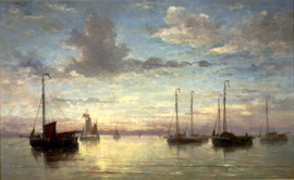 Mesdag, Avondstond op zee