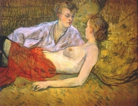 Toulouse-Lautrec, De twee vriendinnen