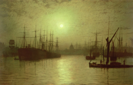 Grimshaw, Zonsondergang op de Theems