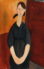 Modigliani, Portret van Paulette Jourdain