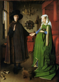 Van Eyck, Giovanni Arnolfini en zijn vrouw