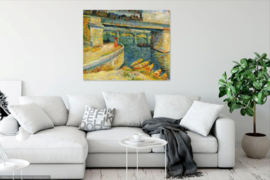 Van Gogh, Bruggen over de Seine bij Asnieres