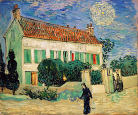 Van Gogh, Het witte huis bij nacht
