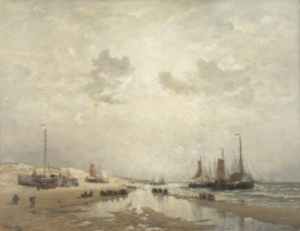 Mesdag, Ochtend in Scheveningen