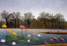 Rousseau, De flamingo's