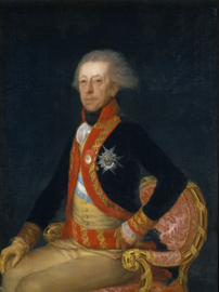Goya, Portret van generaal Antonio Ricardos