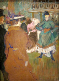 Toulouse-Lautrec, Quadrille in de Moulin Rouge