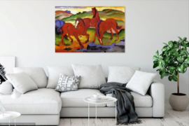 Marc, De rode paarden