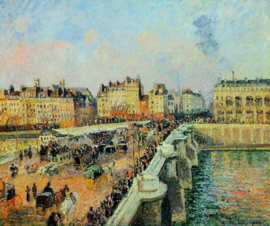 Pissarro, Pont Neuf, middag