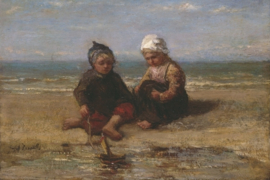 J. Israëls, Kinderen aan het strand