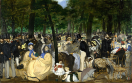Manet, Muziek in de Tuilerieën