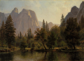 Bierstadt, Cathedral Rocks