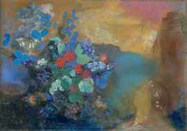 Redon, Ophelia tussen de bloemen