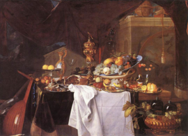 De Heem, Een tafel met desserts