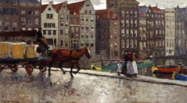 Breitner, Paardenkar op de Nieuwe Brug