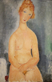 Modigliani, Zittend naakt 2