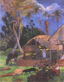 Gauguin, De zwarte varkens