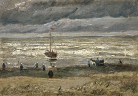 Van Gogh, Zeegezicht bij Scheveningen