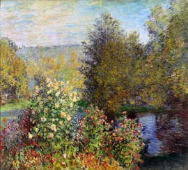 Monet, De tuin van Montgeron
