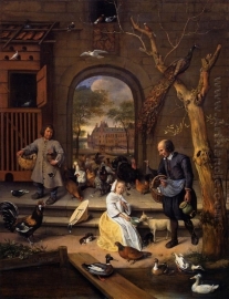 Steen, De hoenderhof