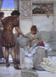 Alma-Tadema, Een stille groet