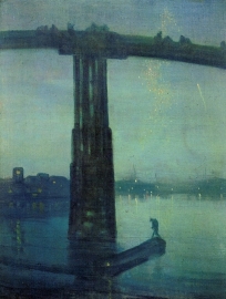 Whistler, Nocturne in blauw en groen