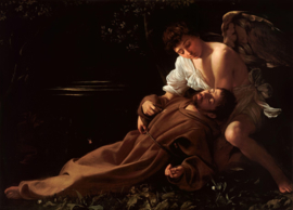 Caravaggio, Sint Franciscus in extase
