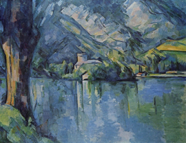 Cézanne, Het meer van Annecy