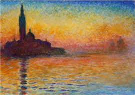 Monet, San Giorgio Maggiore in de mist