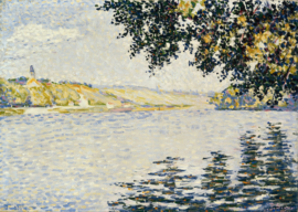 Signac, Zicht op de Seine bij Herblay