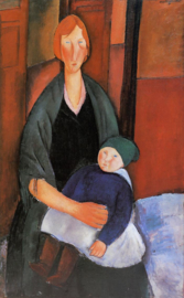 Modigliani, Zittende vrouw met kind