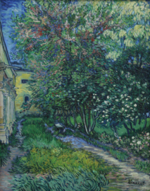 Van Gogh, De tuin van de inrichting in Saint-Remy