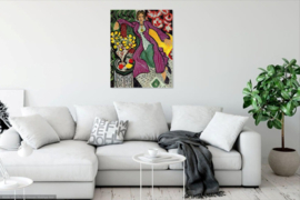 Matisse, Dame in paarse jurk