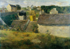 Gauguin, Huizen in Vaugirard