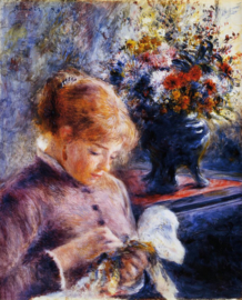 Renoir, Jonge vrouw met handwerk