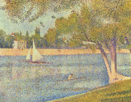 Seurat, De Seine bij La Grande Jatte