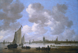 Van Goyen, Zicht op Dordrecht