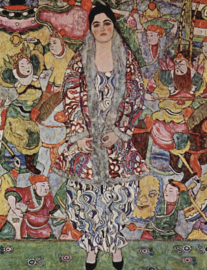 Klimt, Portret van Friederike Maria Beer