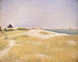 Seurat, Zicht op fort Samson