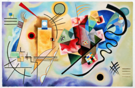 Kandinsky, Geel rood blauw