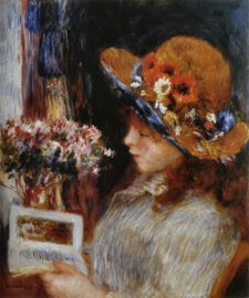 Renoir, Lezend jong meisje