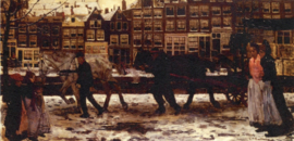 Breitner, De Lauriergracht in de winter