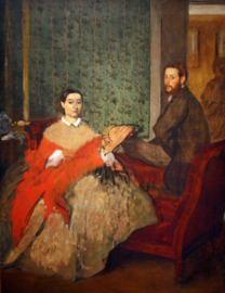 Degas, Edmondo en Therese Morbilli