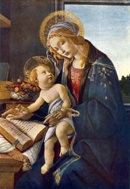 Botticelli, Madonna met boek