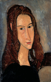 Modigliani, Jeanne Hebuterne en profil