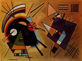 Kandinsky, Zwart en violet