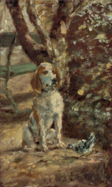 Toulouse-Lautrec, Fleche, de hond van de artiest