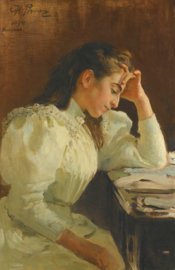 Repin, Portret van een Napolitaanse vrouw