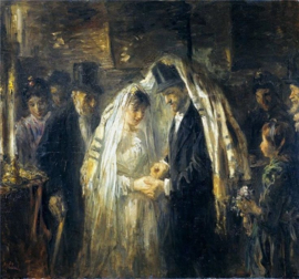 J. Israëls, Een joodse bruiloft