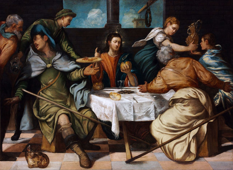 Tintoretto, Avondmaal te Emmaus